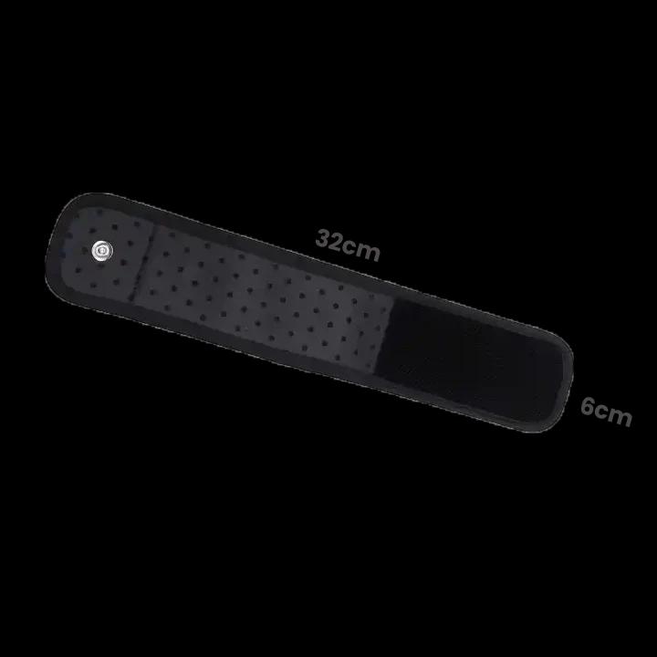 Портативный заземляющий браслет на запястье 32*6 см для терапии при боли, тревоге с заземляющим шнуром