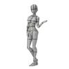 S.H.Figuarts Body-chan -Kentaro Yabuki- Edition Wire Frame (Gray Color Ver.) (Resale Edition) Approx. 135mm PVC&ABS Painted Movable Figure