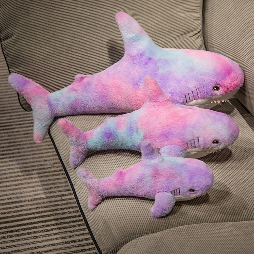 Soft Shark Stuffed Toy Cartoon Shark Large Plush Dolphin Toys Stuffed Sea Animal  Boys and Girls