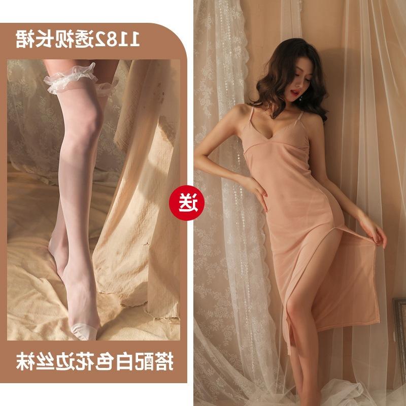 Сексуальное Сексуальное Взрослое Продукция Секс Нижнее Белье Перспектива Новое Соблазнение Платье Женское Разрез Сетка Страсть Подвязка