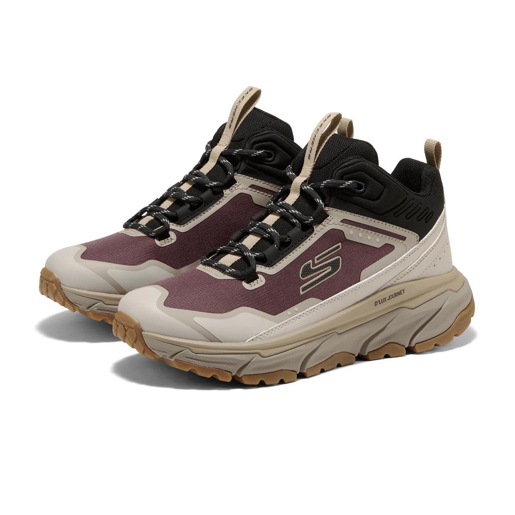 Skechers DLUX Journey Удобные Мягкие Функциональные Уличные Обувь Женская Коричневый 180365C-BURG