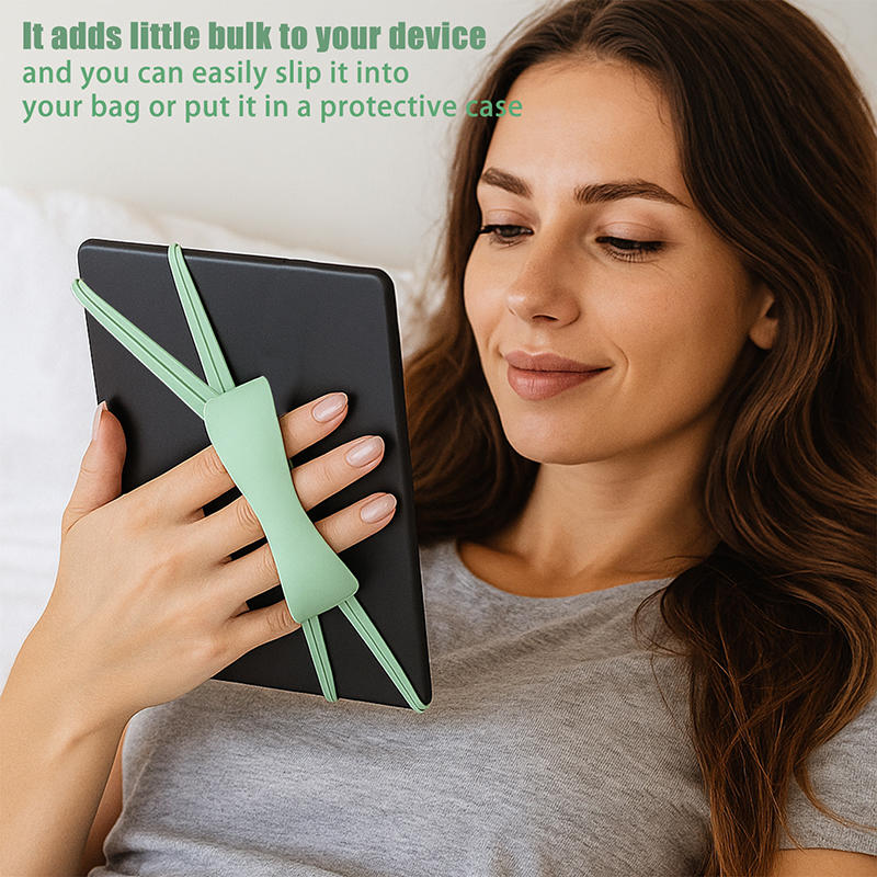 Удобный ручной ремешок для телефона/планшета - Регулируемый противоскользящий захват с надежной петлей для пальца для использования одной рукой