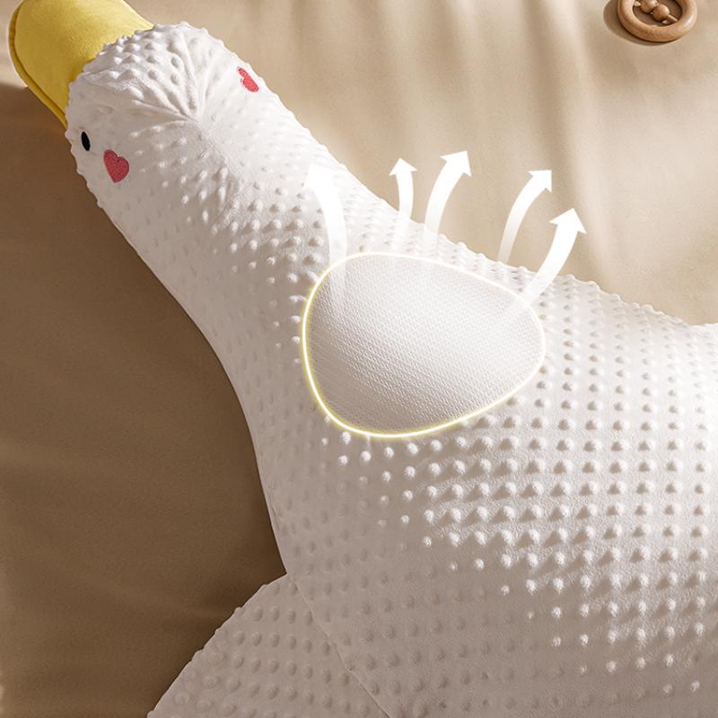Детская выхлопная подушка Big White Goose успокаивает новорожденных и младенцев, предотвращает вздутие живота, ложится кишечник, спит, обнимает подушку, устройство спящего бога