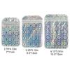 Resealable Jewelry Display Aluminum Foil Pouch Zip lock Bag Packaging Bag Self Sealing Pouches