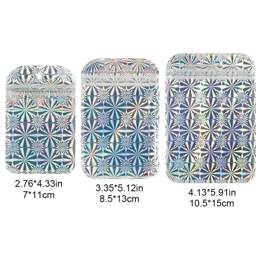 Resealable Jewelry Display Aluminum Foil Pouch Zip lock Bag Packaging Bag Self Sealing Pouches