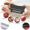 Meat Tenderizer with 48 Stainless Steel Needle Blades Meat Tenderizing and Marinate Tool Kitchen