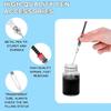 Spring Powered Push Pull Fountain Pen Ink Converter Refill Auxiliary Sucker Elastic Suction Ink Absorber Accessory for Standard