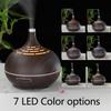 WiFi Wood Grain Aroma Diffuser, 400ML Air Atomizing Humidifier