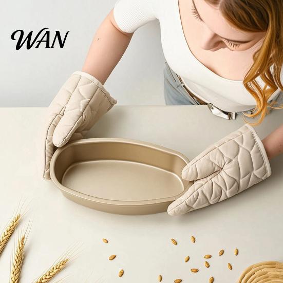 Oval Bread Mold Nonstick Carbon Steel Baking Pan Reusable Cake Homemade Mould for Cheesecake Desserts Chocolates Puddings Home Kitchen Bakery