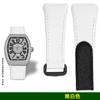 Индивидуальный ремешок для часов из фторкаучука FKM для Franck Muller V45/V32/V41 | Водонепроницаемый ремешок из фторкаучука | Прочный роскошный сменный браслет