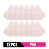2/4/6/12/20Pcs Triangle Powder Puff Mini Face Makeup Sponge Cosmetics Soft Cotton Face Powder Puff Washable Velvet Makeup Tools