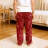 Children's Soft Comfortable Pyjama Bottoms Casual  Christmas Print Home Pants