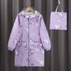 2026 New Cartoon Big-Eared Dog Eco-Friendly Lightweight Quick-Dry Children's Raincoat Parent-Child Full-Body Long Waterproof Poncho Portable