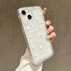 Love Heart Soft Clear Phone Case For iPhone 16 16e 15 14 Pro Max 11 13 12 Mini XR XS 7 8 16 Plus SE2 Anti-fall Shockproof Cover
