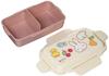 Kutsuwa Miffy Sealed lunch box Miffy 4-point one-tier "Ippai Series"