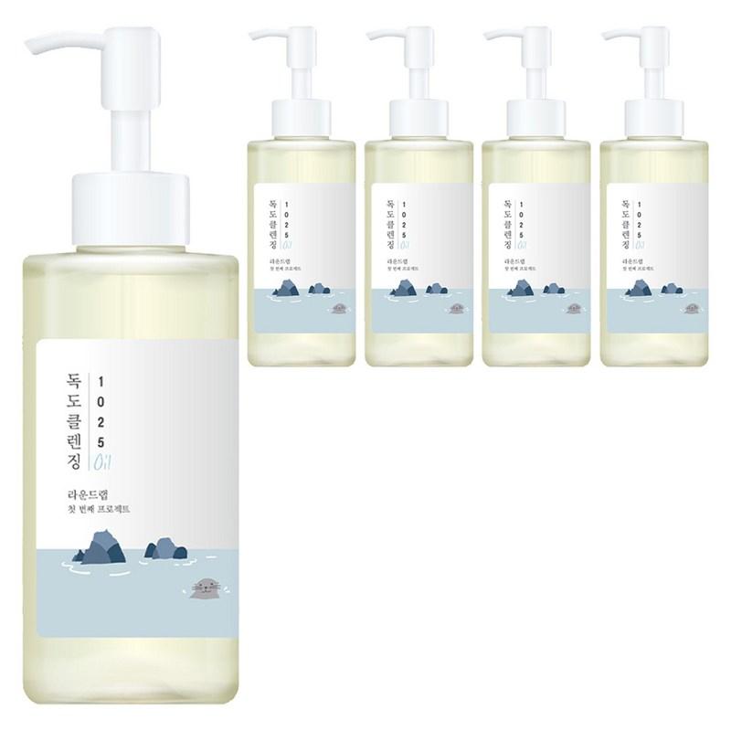 Round Lab 1025 Dokdo Cleansing Oil, 200ml, 5 pcs