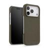 MELKCO Чехол для iPhone 17 Pro из натуральной коровьей кожи, ПК чехол для телефона, совместимый с MagSafe