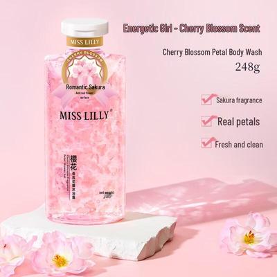 Гель для душа Miss Lilly с ароматом лепестков сакуры
