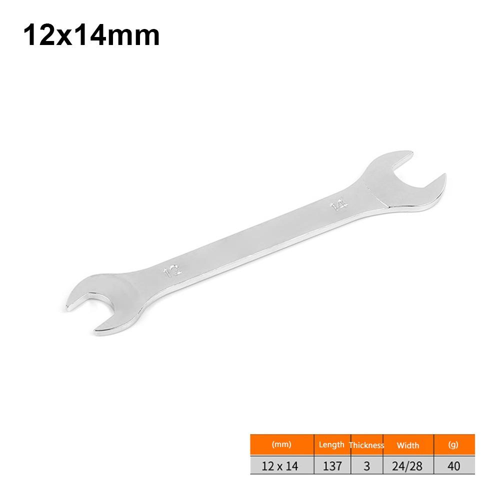 1Pcs 3mm Ultra-thin Thin Open End Wrench Hi-Spec Double-end Fixed Spanner  Car Bicycle Repair Tool