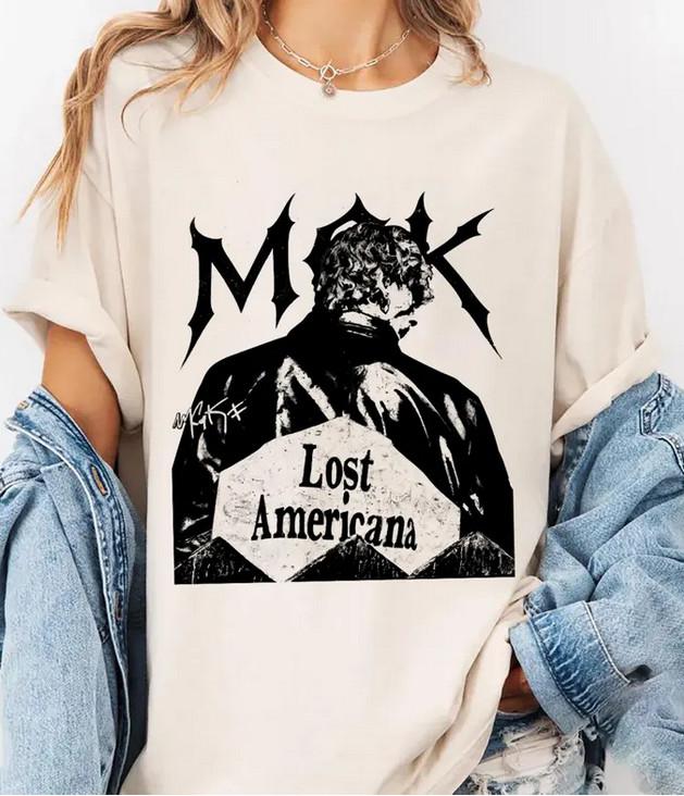 Machine Gun Kelly Lost American Tour 2026 Shirt Unisex T-Shirt