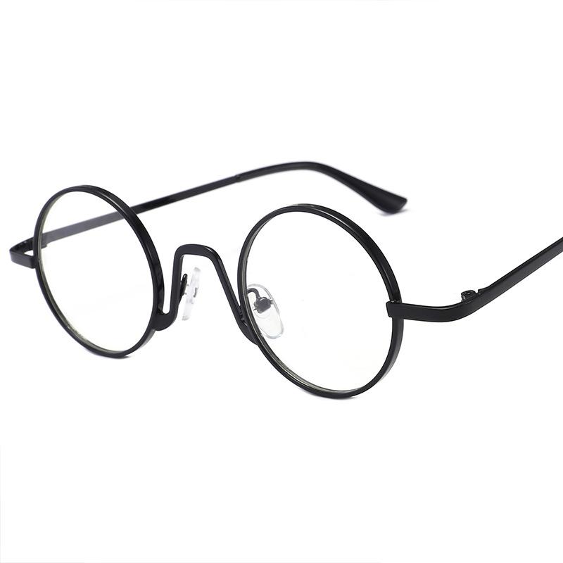 Vintage Stylish Sun Glasses For Men Round Shape Hip Hop Anti-Glare Ladies Sunglasses Fashion Trendy Outdoor Sunglass