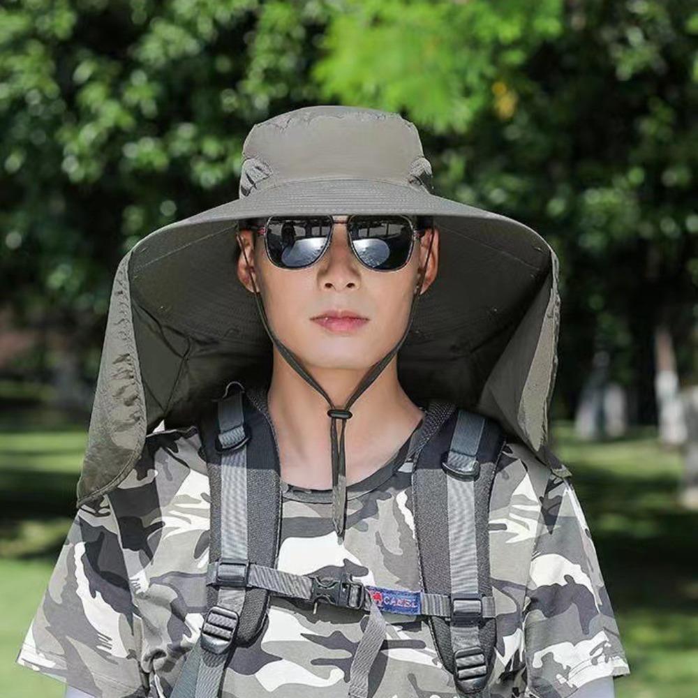 360 Degrees Protection Sun Hat Wide Brim Beach Cap Hot Sale Sunscreen Hat Unisex