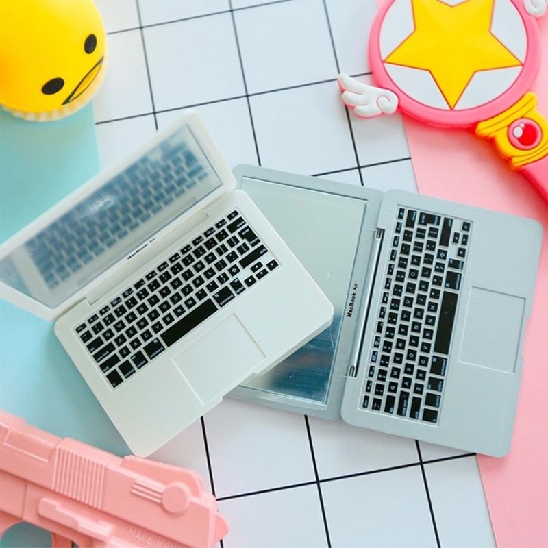 Новорожденный Фото Реквизит Пластиковый Ноутбук Реквизит для Детской Фотосессии для Младенцев Мальчиков или Девочек Складное Зеркало для Макияжа Прочный