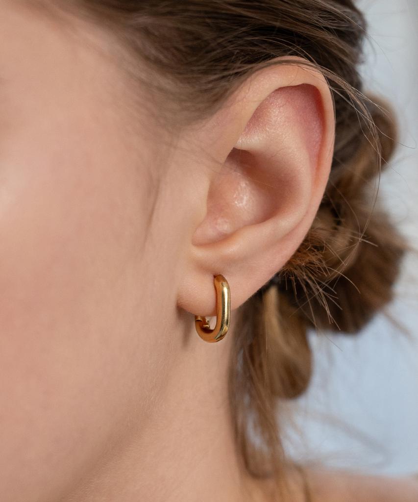Серьги-кольца Tatiana Arc Link Ec3170