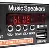 DC 12V AC 220V 90 Вт ЖК-дисплей Bluetooth FM-радио Автомобильный Домашний Пульт ДУ Усилители Домашнего Кинотеатра 2-канальный HIFI Аудио Стерео Усилитель