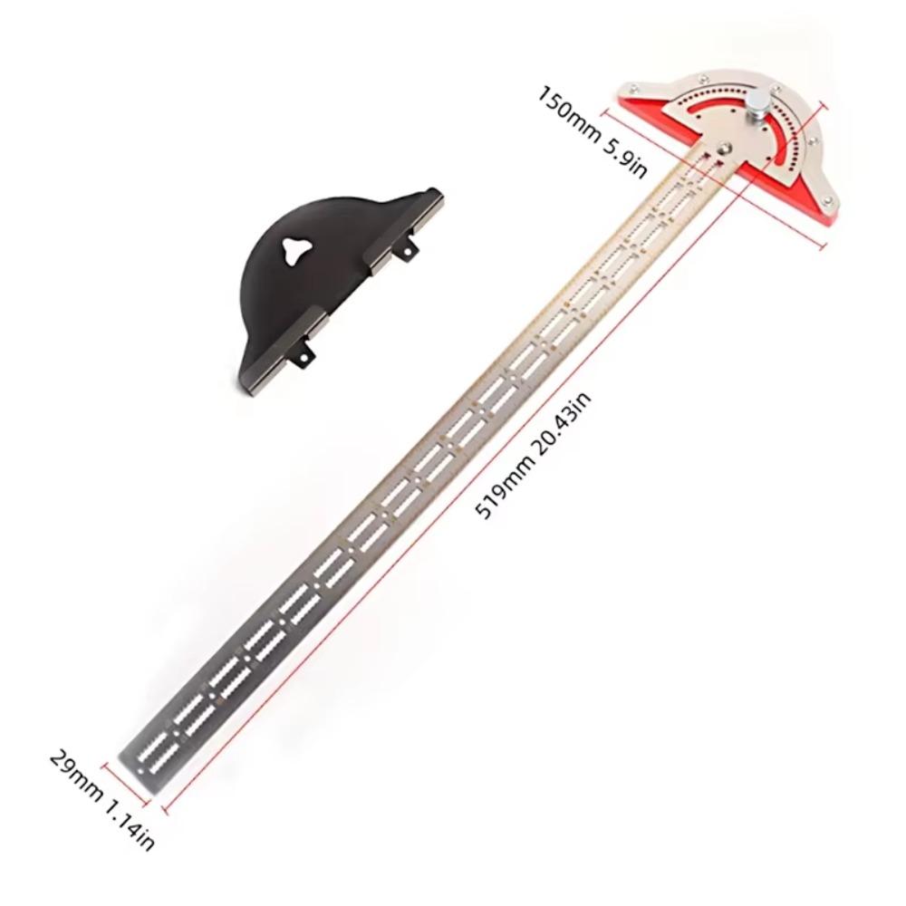 0-70° Регулируемый угломер T-типа Цифровой угломер Столярные линейки Столярные линейки