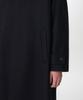 Musinsa Standard Fortex Felt Oversized Balmacaan Coat [Navy]