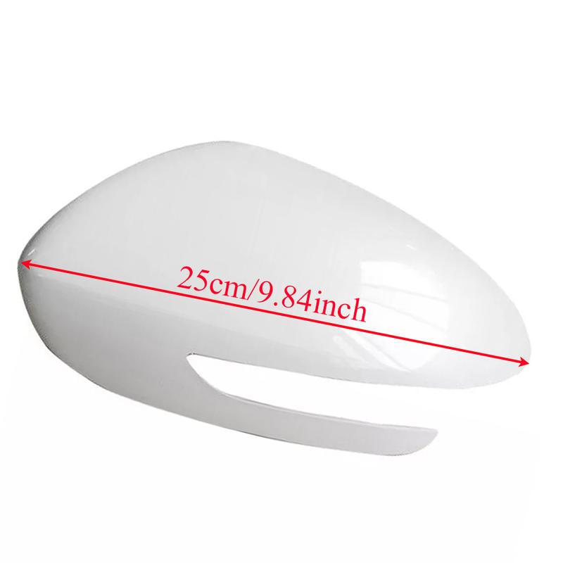 2 шт. Белые накладки на зеркала заднего вида для боковых дверей автомобиля, замена колпачков для Kia Sportage KX5 2016 2017 2018 с типом лампы