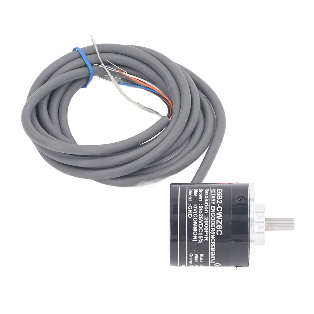 Вращающийся энкодер E6B2 CWZ6C Высокоточный инкрементальный вращающийся энкодер 2000PR от 5 до 24 В постоянного тока