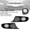 2PCS Fog Light Cover Grille Grill 5K0853666 Fit VW MK6 Golf Jetta 2009-2013