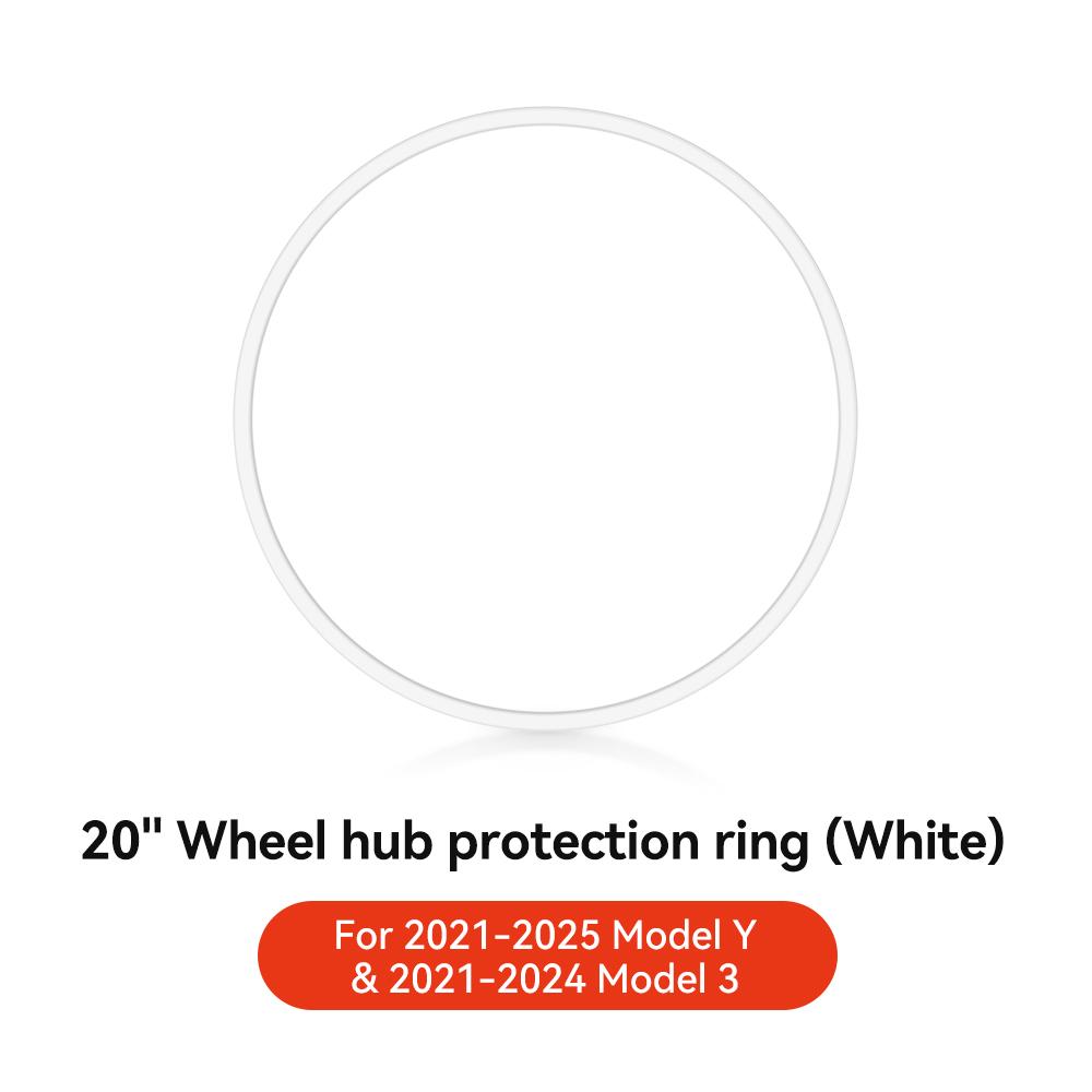 YZ for Tesla Model 3 Y 19/20 Inches Wheel Protection Hub Protection Patch Tire Protection Care Covers Car Styling Accessories