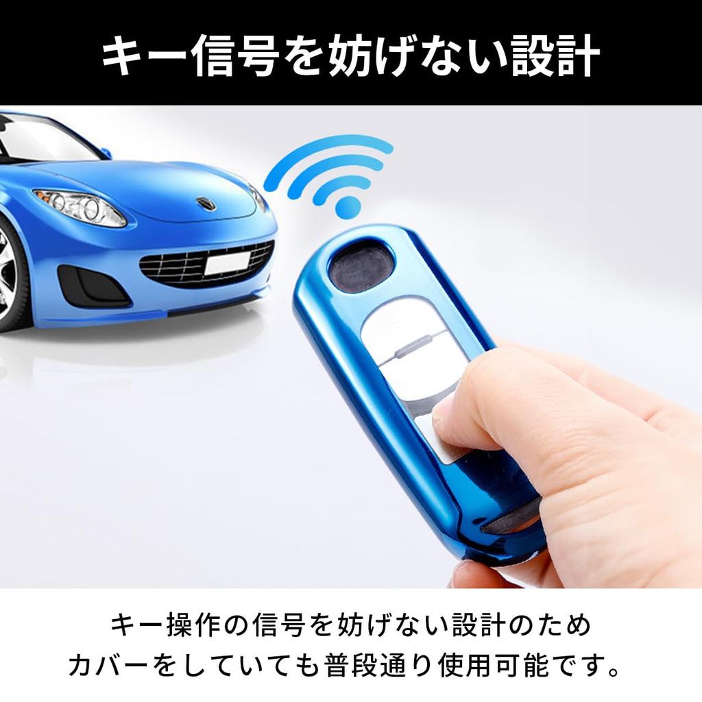 [VERISSY] Smart Key Case, Mazda MAZDA Smart Key Cover CX-5 CX-3 CX-8 Demio Axela Atenza Roadster, Pink