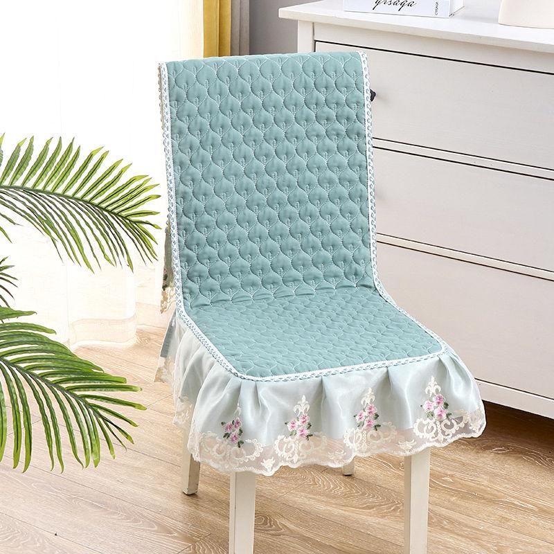 Кружевная юбка, чехол для стула, европейский стиль, скатерть для обеденного стола, подушка, плоская напечатанная скатерть, ткань, чехол для табурета, ткань