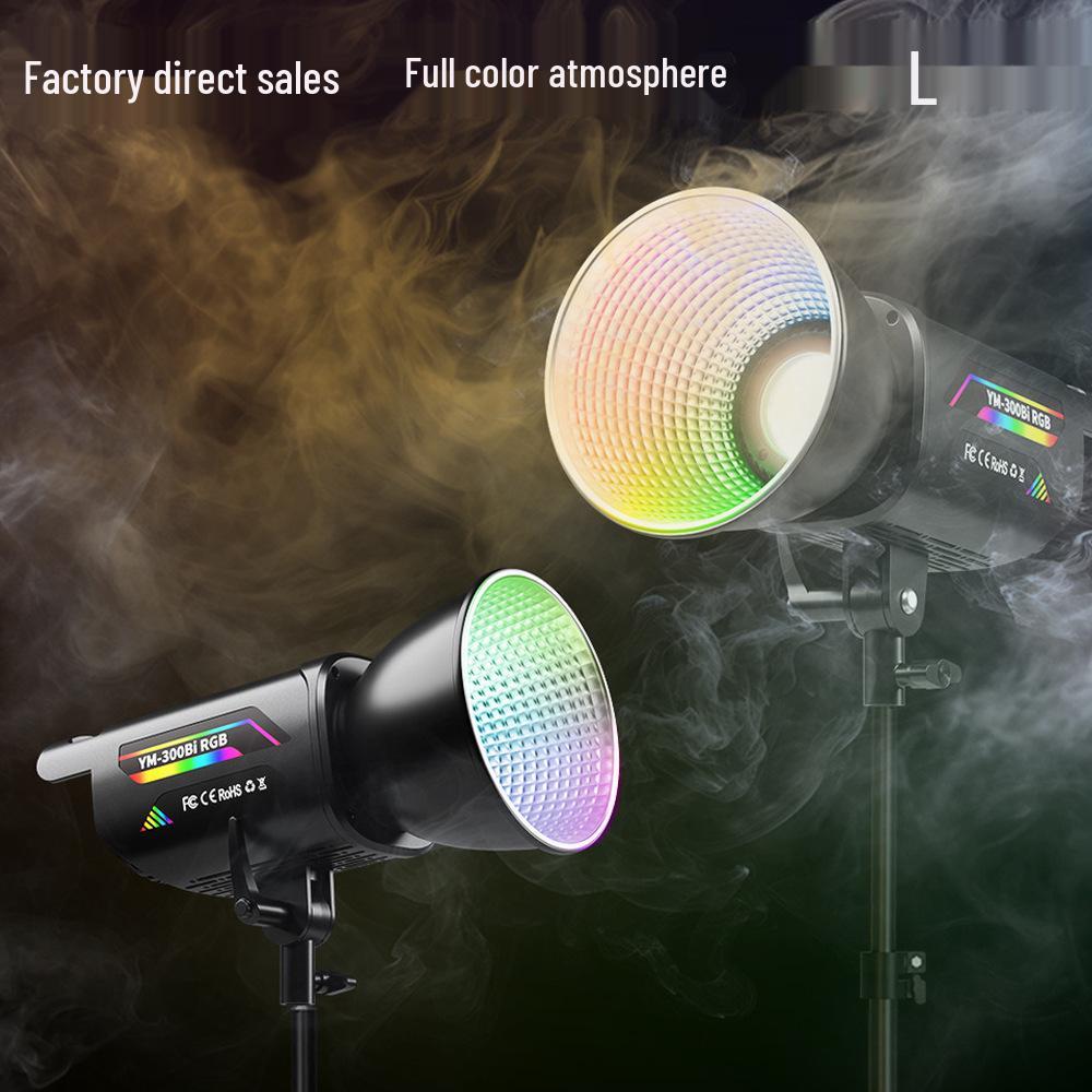YM300BI 150 Вт RGB Солнечная лампа: Мягкий свет для прямых трансляций и фотосъемки