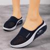 Mesh Women Flats Footwear Platform Sneakers Slip -On Orthopedic Flat Shoes Cushion Sandals Walking Slippers Female Slides