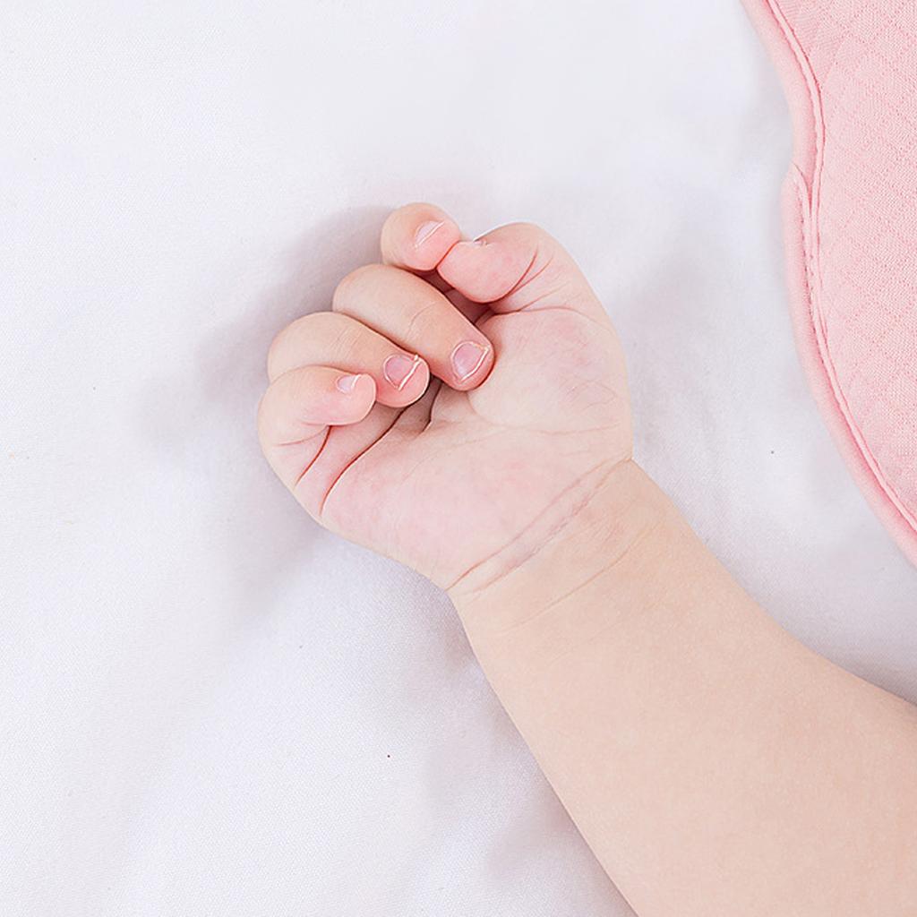 Baby Shaping Pillow Prevent Flat Head Bear Shape Memory Foam Moisture Wicking 3D Nursing Pillow