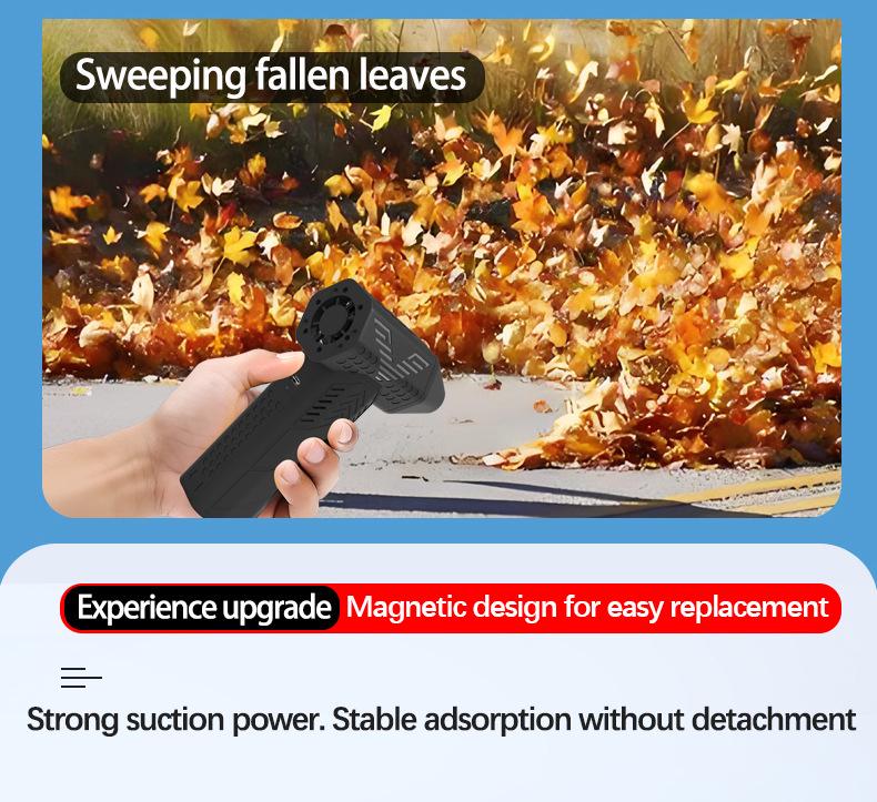 130,000 Rpm High-Speed Turbo Fan Handheld Brushless Fan for Water and Snow Blowing
