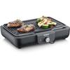 Barbecue électrique SEVERIN - PG8556 - Surface de cuisson 37x29cm - Thermostat réglable - 2300W