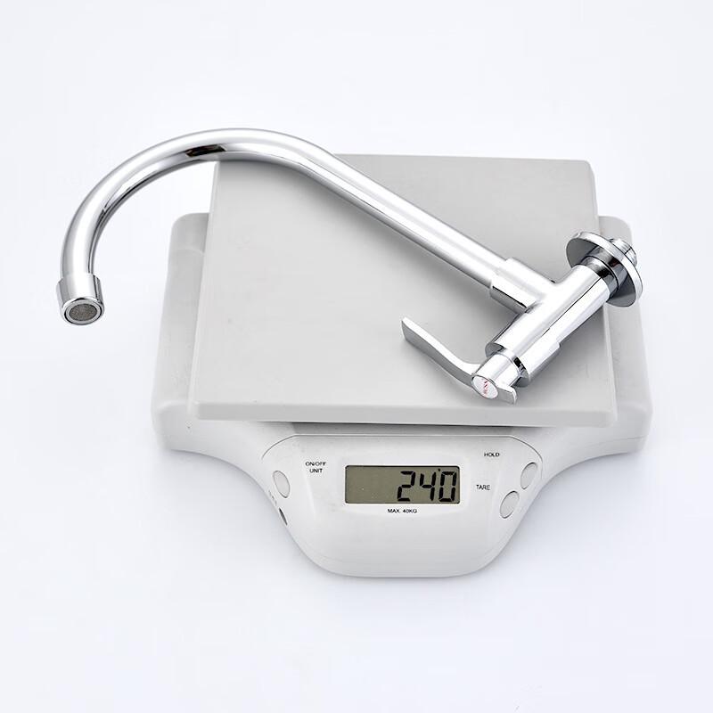 HUANGCHAO Brass Wall-Mounted Cold Water Faucet