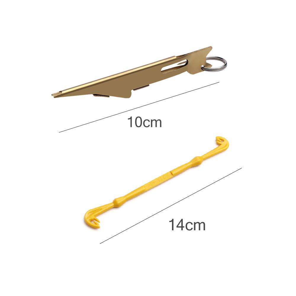 & Plastic Nippers Fly Fishing Clippers Fast Hook Nail Knotter Quick Knot Tying Tool Line Cutter