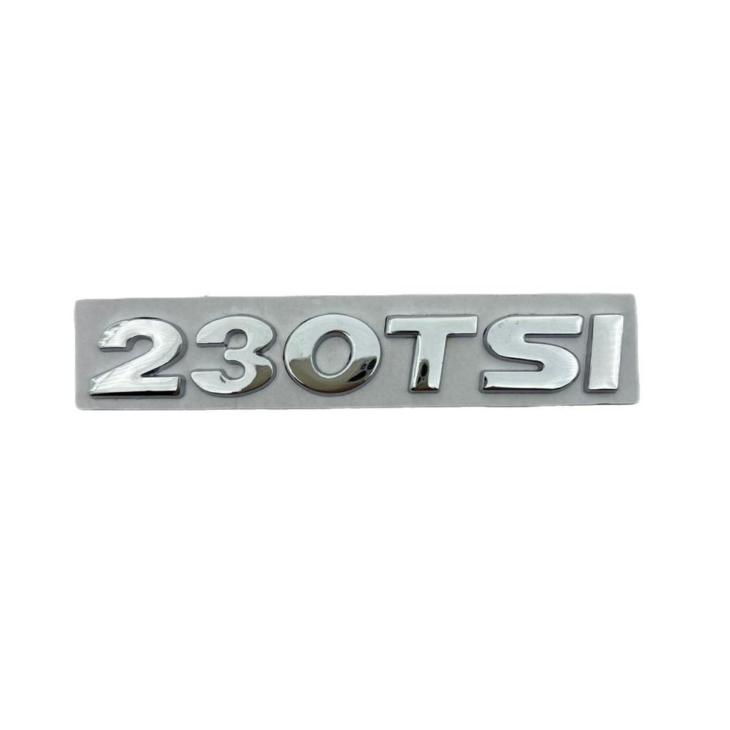 2pcs Car Styling Metal 230TSI 280TSI 330TSI 380TSI Car Tail Trunk Emblem Side Sticker for Car Accessory