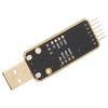 USB To UART Ttl Adapter Type A Overcurrent Overvoltage Protection 6Mbps Serial Communication Module