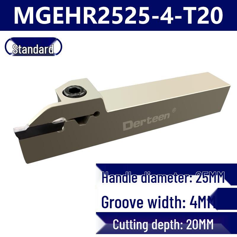 Держатель канавочного резца для токарного станка: CNC MGEHR2020-3-4, Расточная державка для наружной обработки