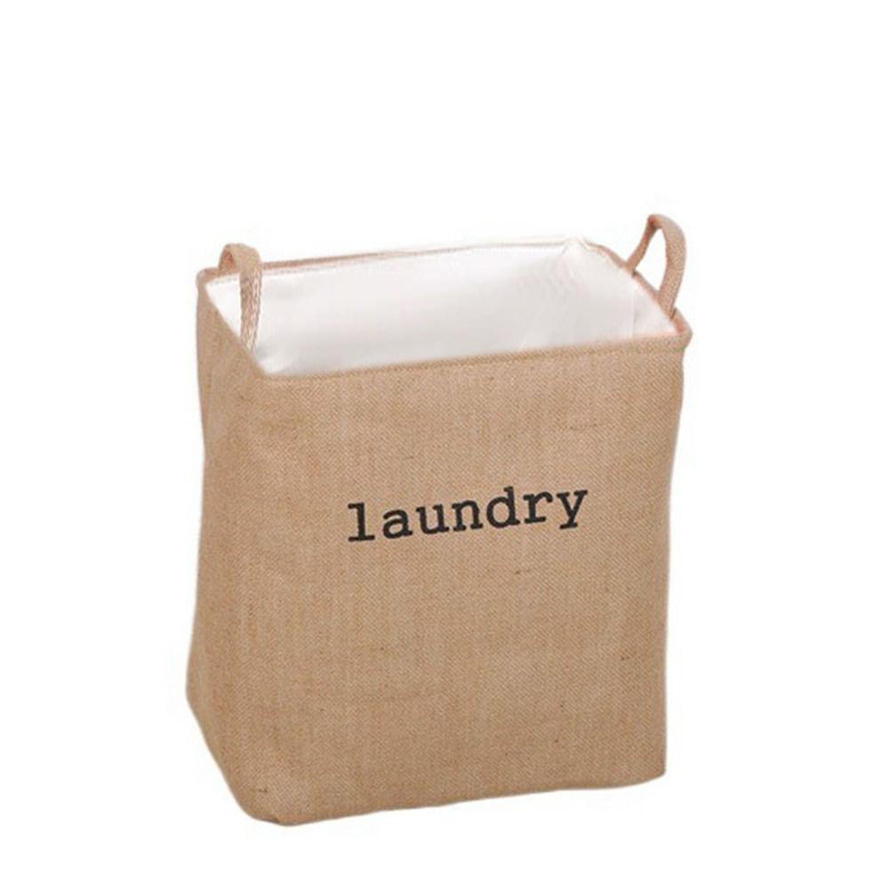 Thick Dirty Clothes Storage Basket Foldable Laundry Basket Portable Toys Organizer Living Room