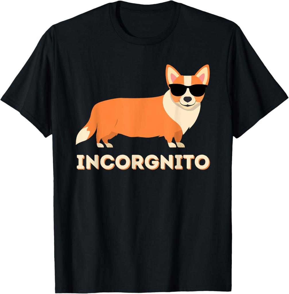 Incorgnito - Забавная футболка для владельца вельш-корги, любителя собак