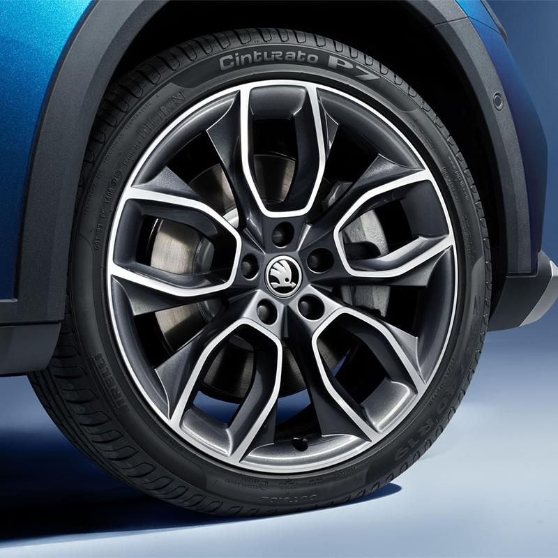 2025 Новые 4 шт. 55/65 мм Автомобильный значок Колпачки центральных ступиц колес Для Skoda Octavia Kodiaq Enyaq iV Kamiq Scala Superb Fabia Yeti Vi